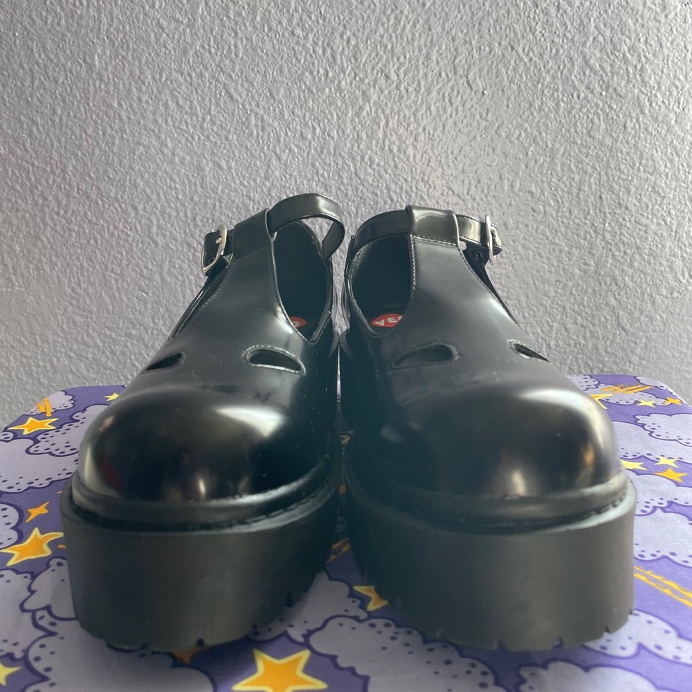 JEFFREY CAMPBELL PLATFORM MARY JANES BRAND NEW